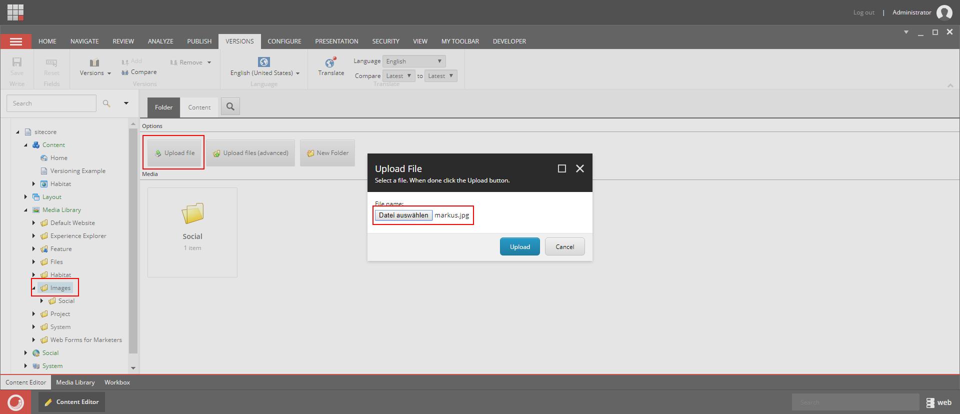 Upload File